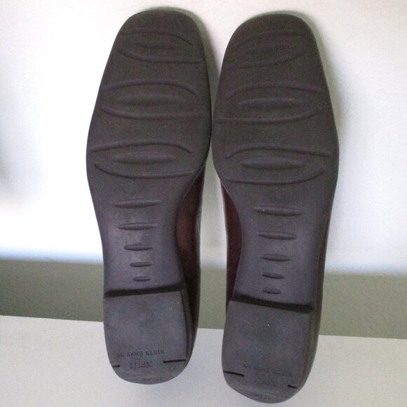 Anne Klein iflex "Burt" Womens Brown Leather Flat Loafer Shoe NWD - Size 6.5M - Picture 10 of 10